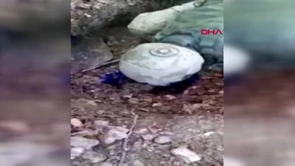 Osmaniye amanoslar'da, pkk'nın cephaneliği bulundu