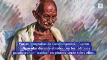 Las cenizas de Gandhi fueron robadas en su cumpleaños 150