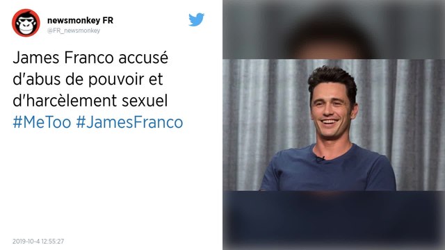 Etats-Unis : James Franco visé par une plainte pour exploitation sexuelle