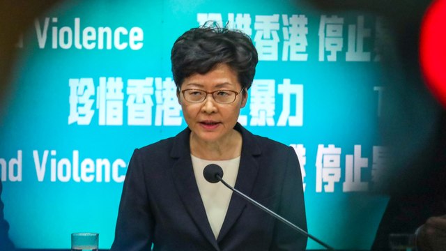 Hong Kong government bans masks during protests in bid to crack down on demonstrators