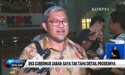 Video herunterladen: Kasus Suap Meikarta, KPK Periksa Mantan Gubernur Jabar