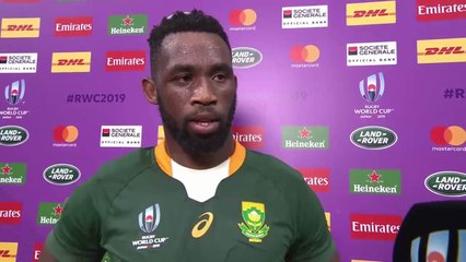Siya Kolisi speaks after win over Italy