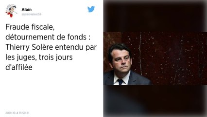 Thierry Solère entendu par les juges depuis trois jours à Nanterre