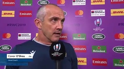 O'Shea post match interview