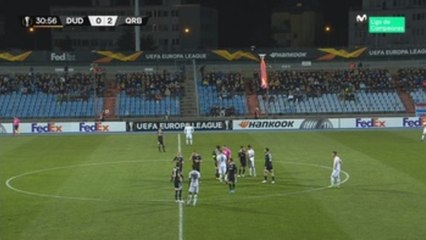 Interrumpido el Dudelange-Qarabag por la irrupción en el campo de un dron