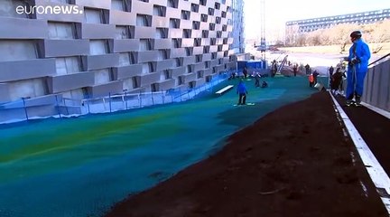 На лыжах по крыше