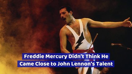 Freddie Mercury Didn’t Think He Came Close to John Lennon’s Talent