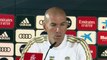 Football - Real Madrid - Grenada FC, Rueda de Prensa de Zinedine Zidane
