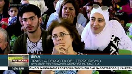 Ciudad siria de Malula vuelve a celebrar el Festival de Cantos Arameos