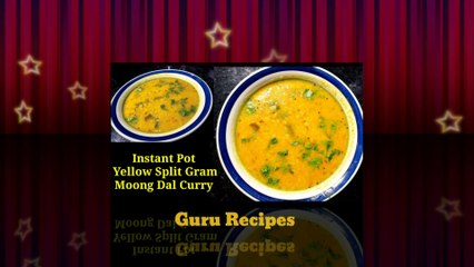 Instant Pot Moong dal Curry