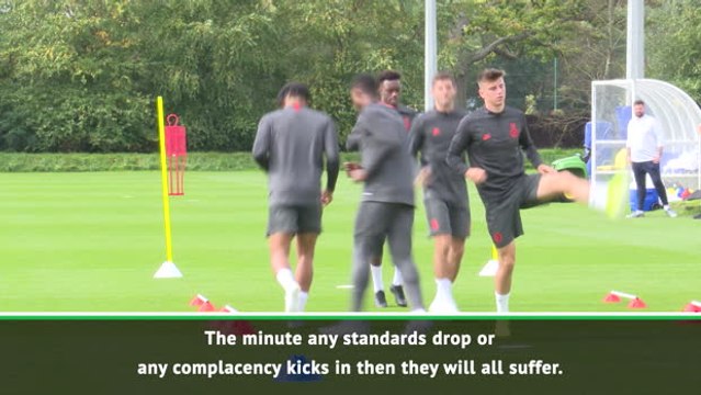 Lampard warns against complacency for Chelsea's England trio