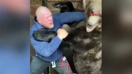 Rus dövüşçü, şampiyonluk maçına böyle hazırlandı