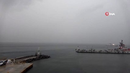 Çanakkale Boğazı sise teslim