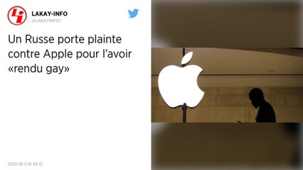 Un Russe porte plainte contre Apple pour l’avoir « rendu gay »