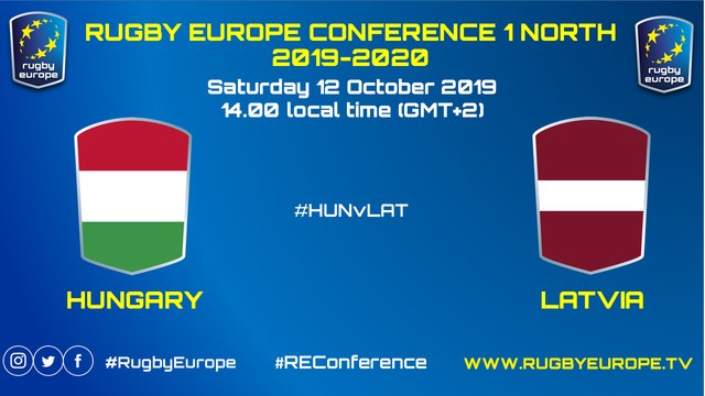 HUNGARY / LATVIA - RUGBY EUROPE CONFERENCE 1 NORTH 2019/2020