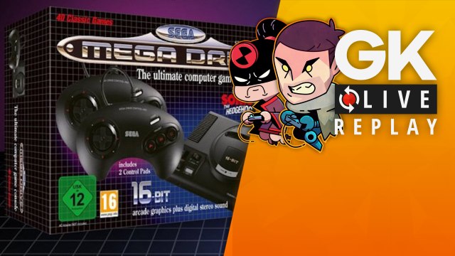 [GK Live Replay] On découvre la Mega Drive Mini avec Greg et Puyo