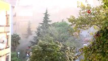 Trabzon İl Sağlık Müdürlüğü binasında yangın