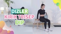 Dizler kırık trisep dip - Sağlığa bir Adım