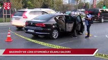 Bakırköy'de lüks otomobile silahlı saldırı!