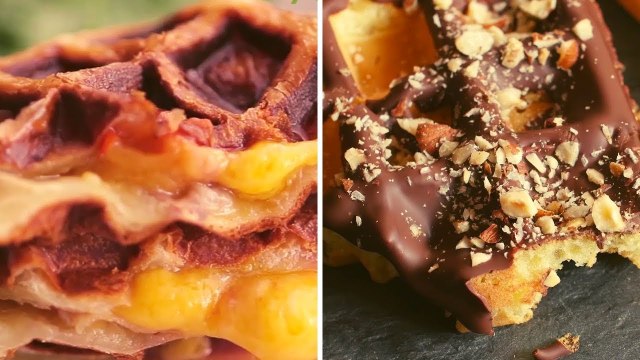 5 recettes ultra gourmandes de gaufres sucrées et salées - 750g