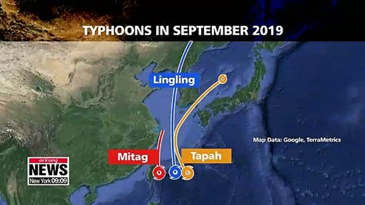 Climate change to be blamed for series of autumn typhoons