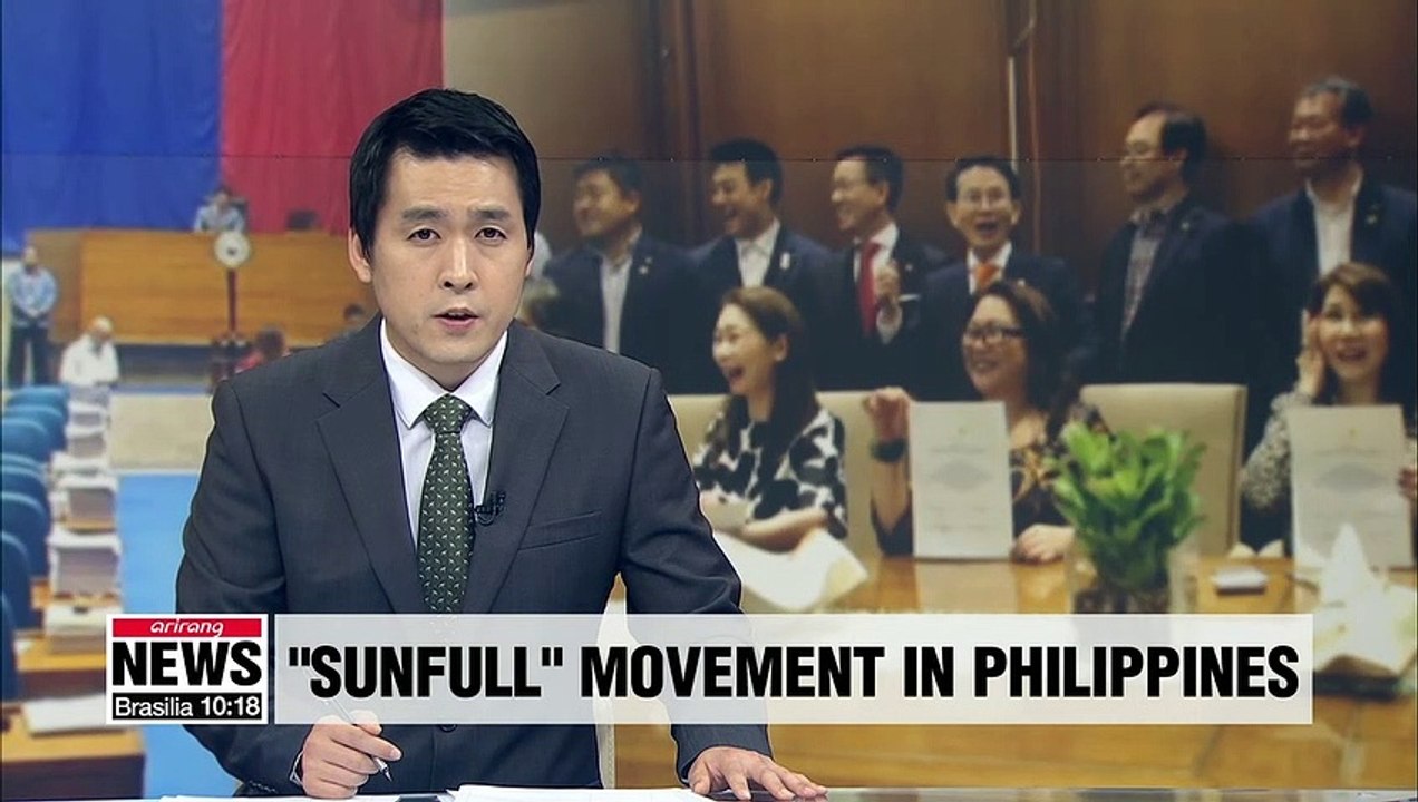 Philippine lawmakers sign 'Sunfull' resolution to fight off cyberbullying