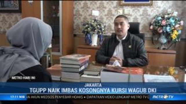 Anggaran TGUPP Naik Imbas Kosongnya Kursi Wagub DKI