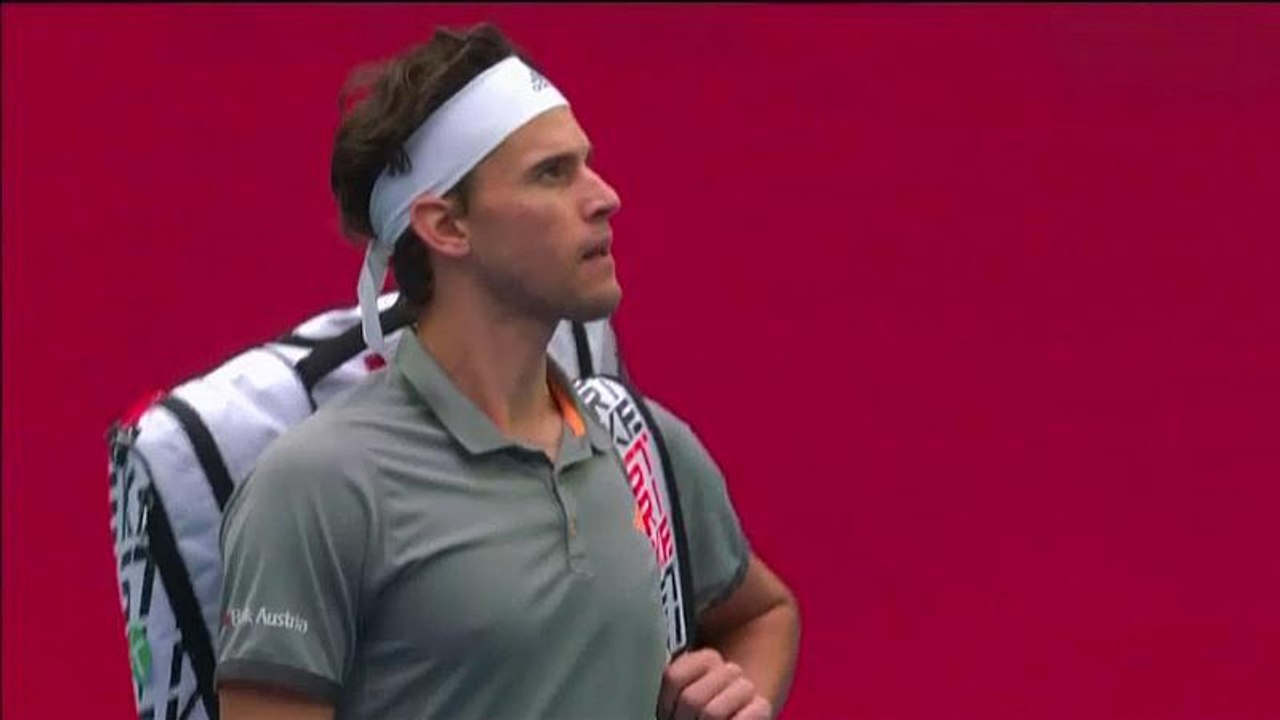 Dominic Thiem im Halbfinale der China Open in Peking