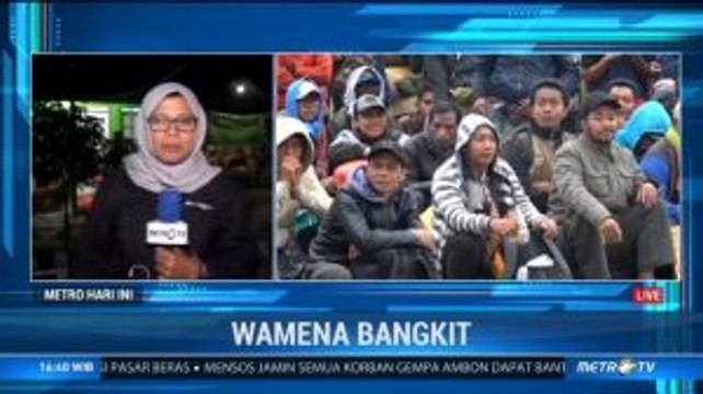 Jumlah Pengungsi di Wamena Semakin Berkurang