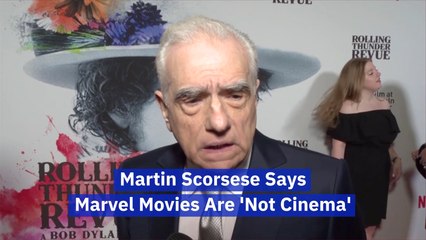 Martin Scorsese Slams Marvel Movies