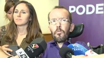 Echenique recurrirá la sentencia sobre el asistente que contrató