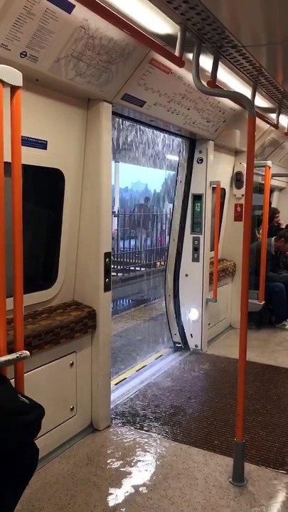 Rain in the Train