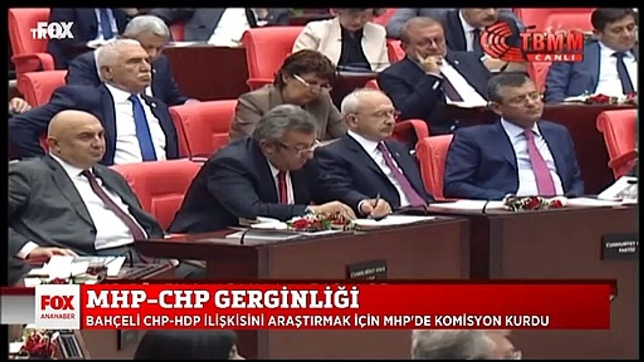 Devlet Bahçeli Kılıçdaroğlu suç işliyor dokunulmazlığı kaldırılıp yargılansın