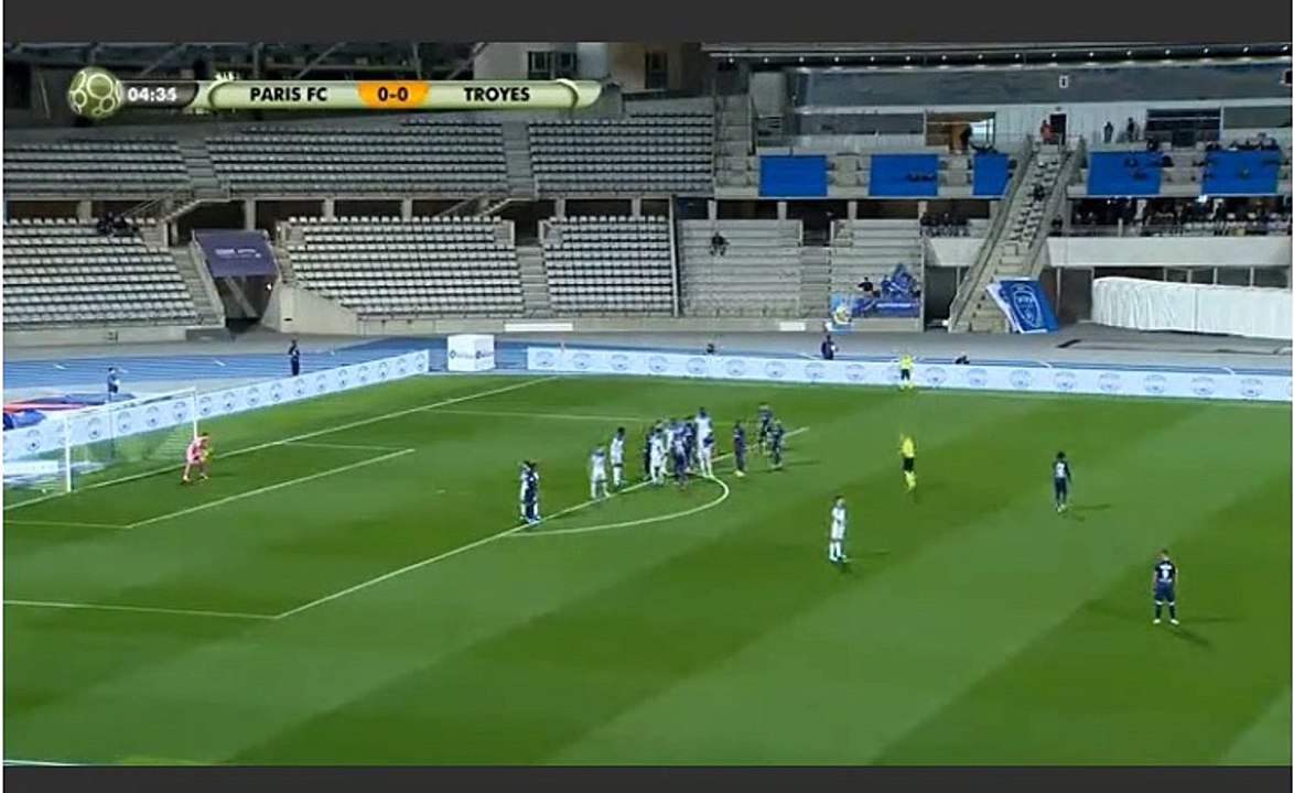 Paris FC 1 - 0 Troyes Romain Armand super goal 04.10.2019 FRANCE Ligue 2