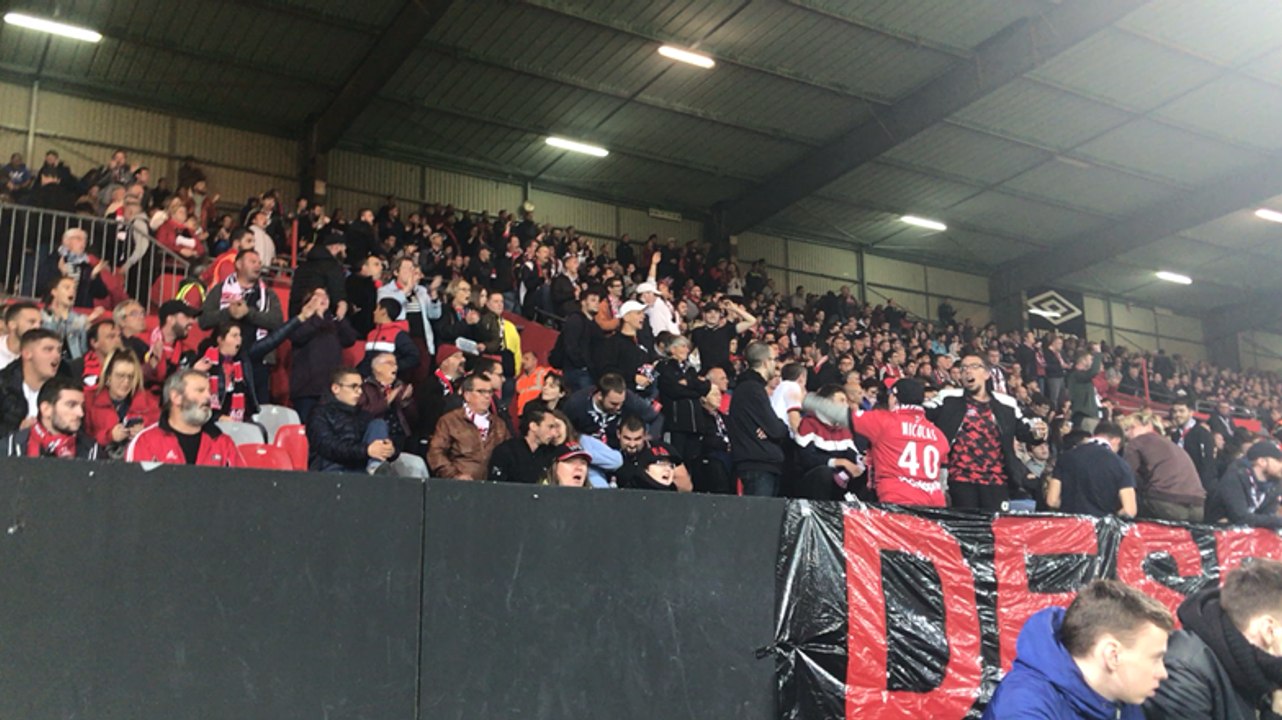 EA Guingamp. Le kop rouge toujours en grève, les spectateurs toujours partagés