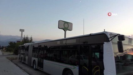 Halk otobüsü sürücülerine alkol metreli denetim