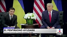 El Pentágono ayudará en la investigación contra Donald Trump