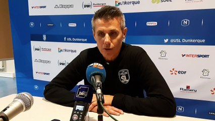 Dunkerque / Laval : réaction Olivier Frapolli