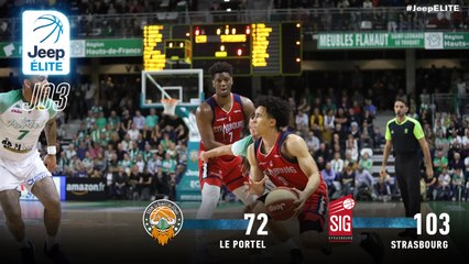 Jeep® ÉLITE :  Le Portel vs Strasbourg (J3)