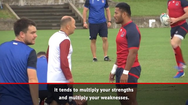 Rugby is a 'like a teabag' for England boss Eddie Jones