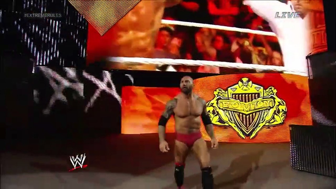 evlution vs the shild EXTREME RULES 2014