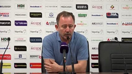 Sergen Yalçın: "Kazanmaya ihtiyacımız vardı"