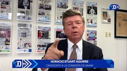 Horacio Stuart Aguirre, candidato a la Comisión de Miami
