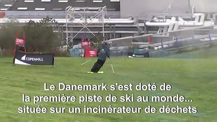 Au Danemark, ouverture de la première piste de ski au monde sur un incinérateur de déchets