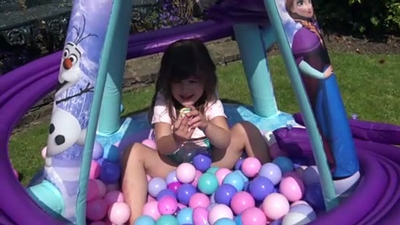 Disney Frozen  - piscina de bolinhas e Brinquedos Surpresa