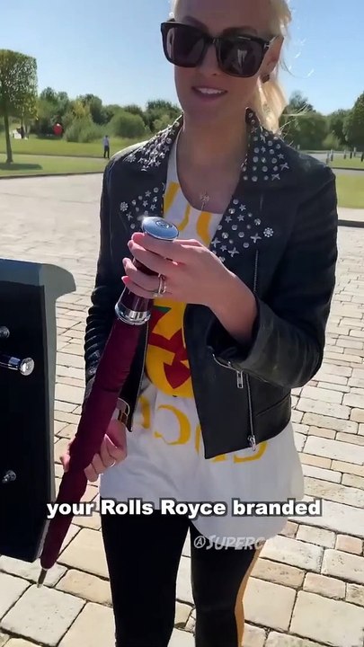 This is Rolce Royce Super luxurious car vision 103EX car for the heR 2035