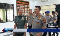 HUT TNI, Polresta Solo Berikan Kejutan ke Kodim 0735