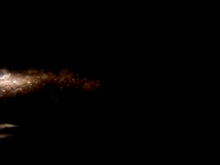 Poursuite nocturne d'un lapin vagabon