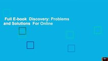 Full E-book  Discovery: Problems and Solutions  For Online