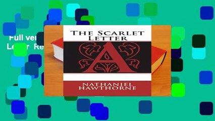 Full version  The Scarlet Letter  Review